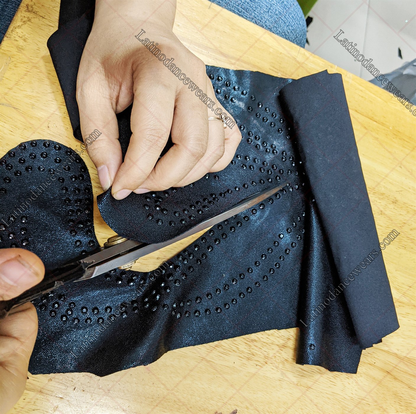Latino Dancewears handcraft process 6