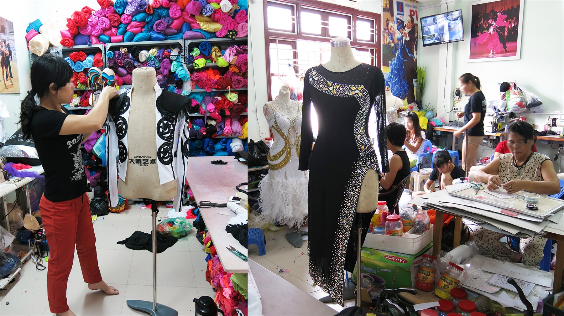 Latino Dancewears showroom