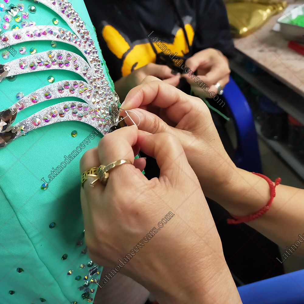 Latino Dancewears handcraft process 4