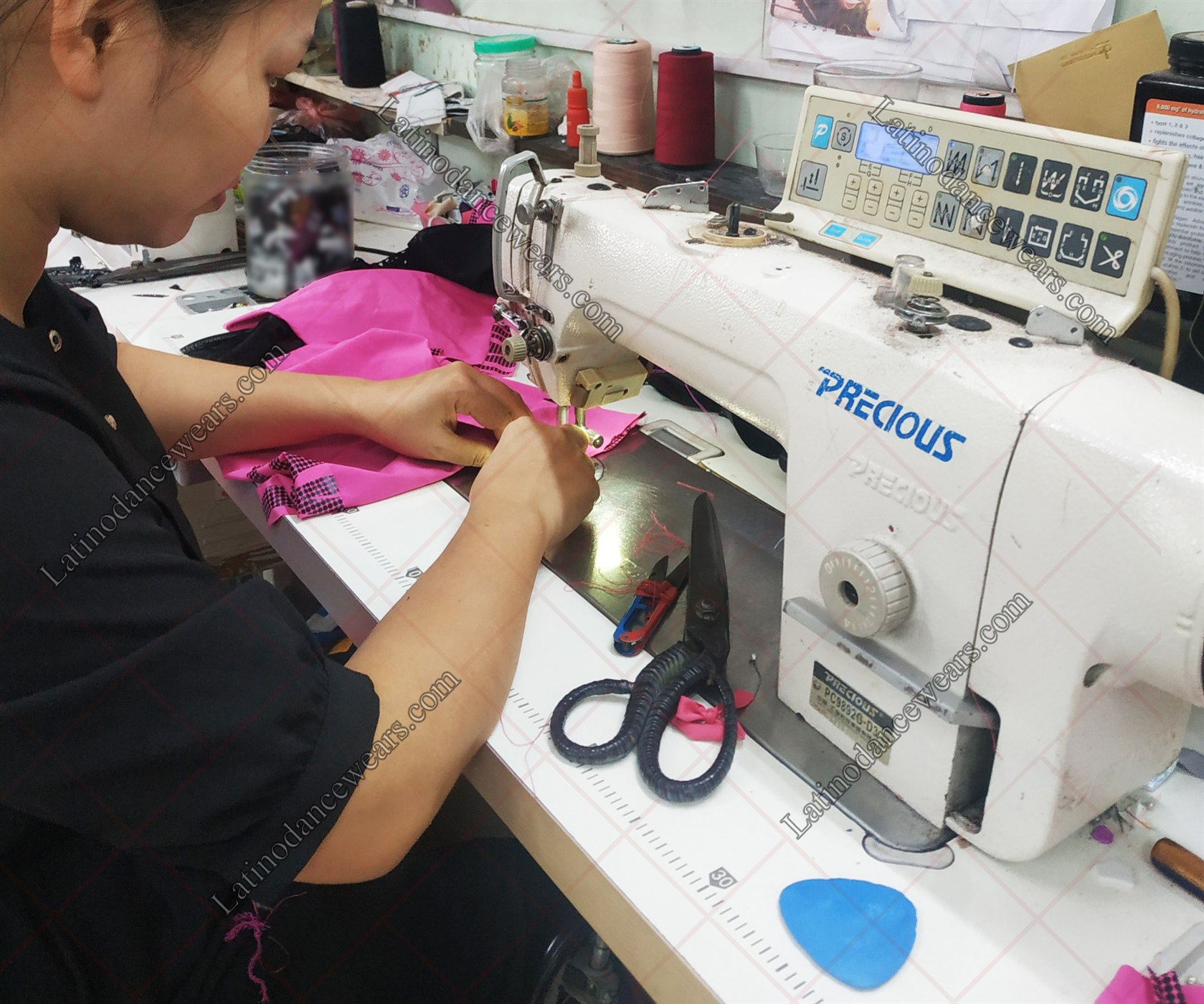Latino Dancewears handcraft process 5