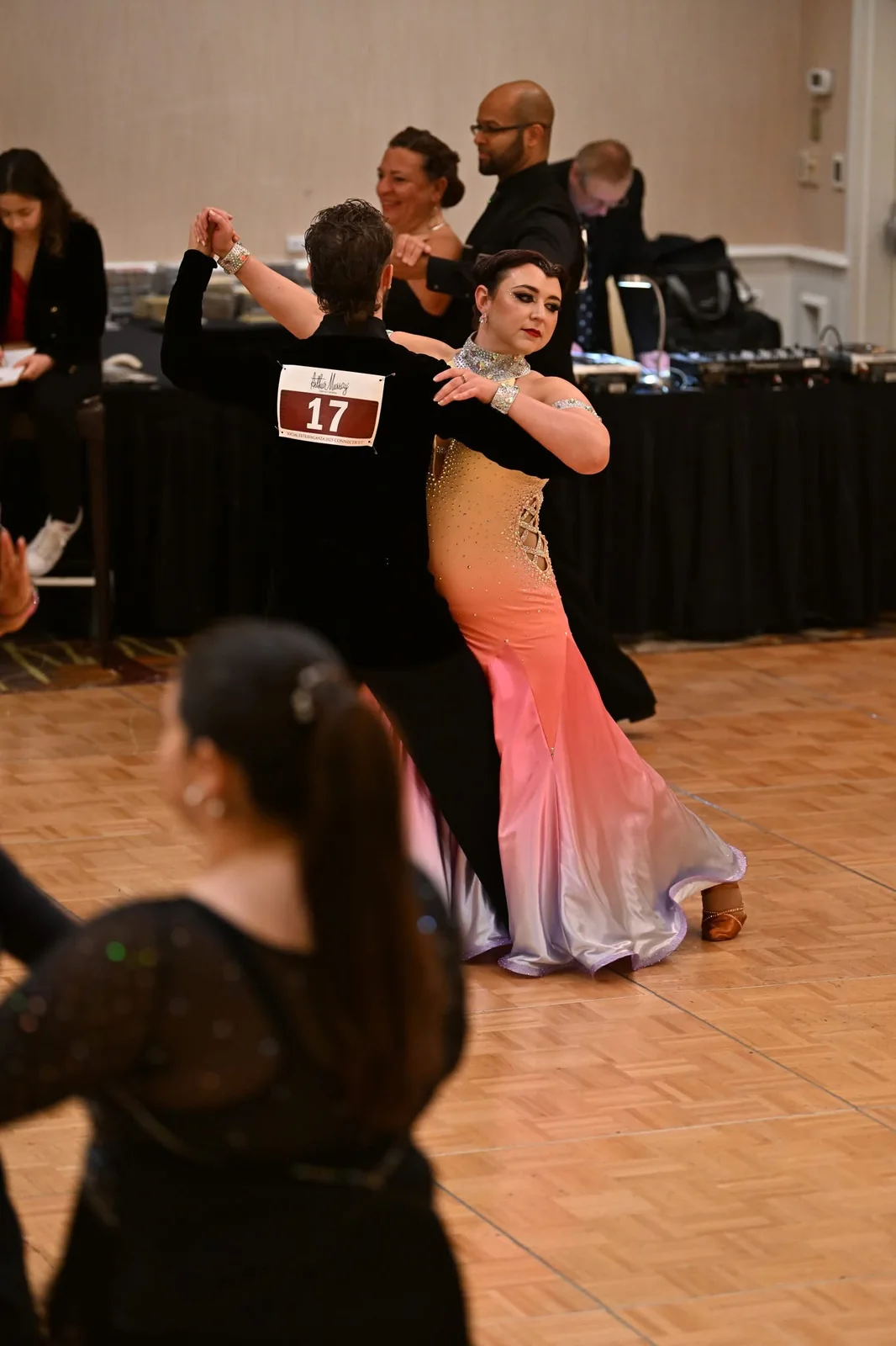 Allison Hermance-Moore wearing Latino Dancewears