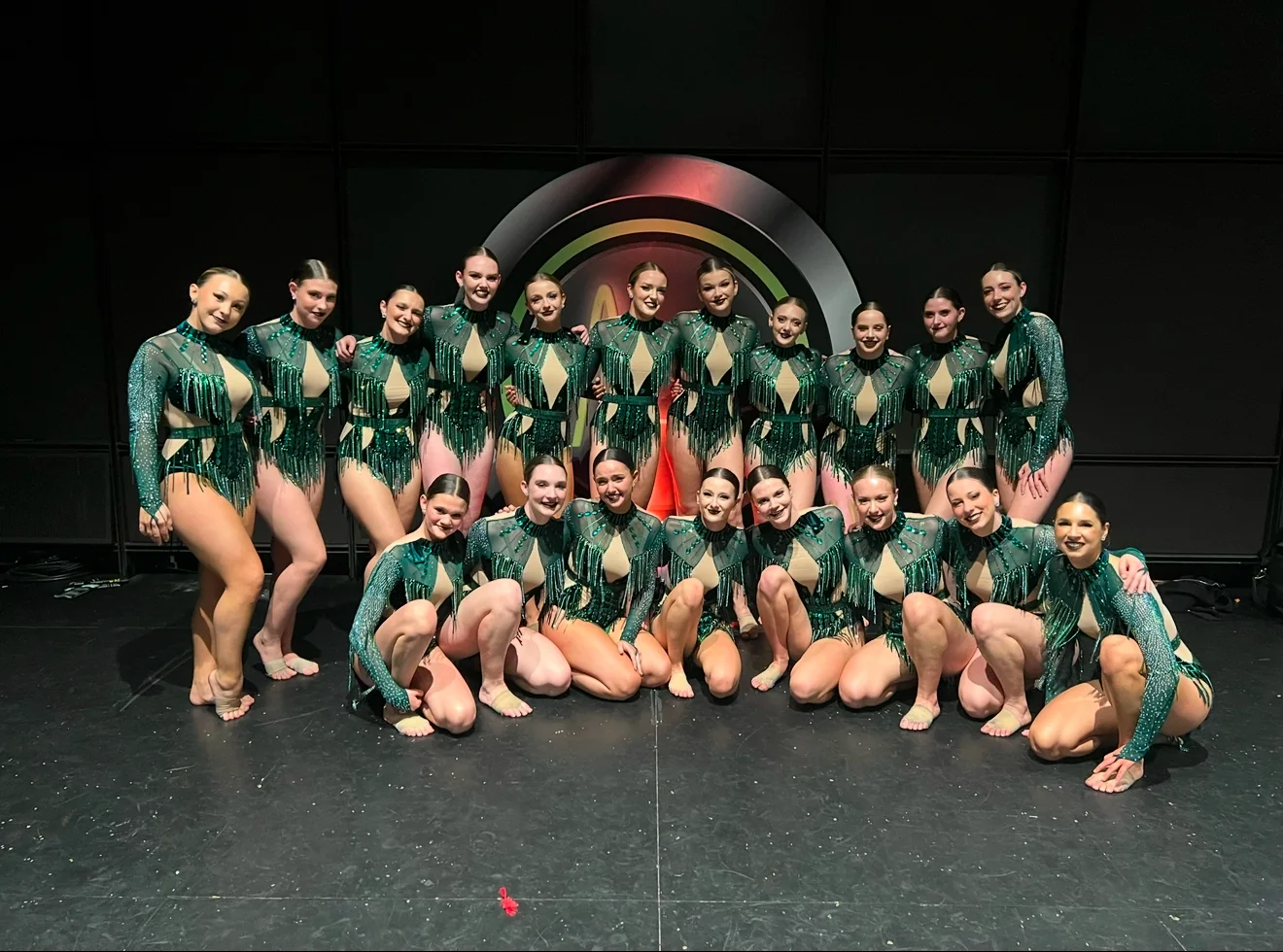 Miranda Durbin wearing Latino Dancewears