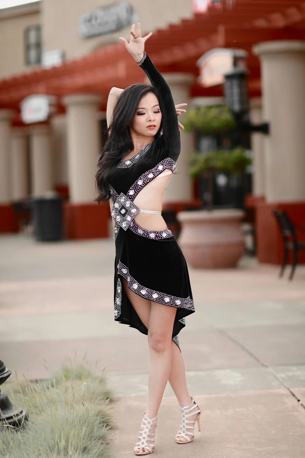 Nguyen Hieu wearing Latino Dancewears