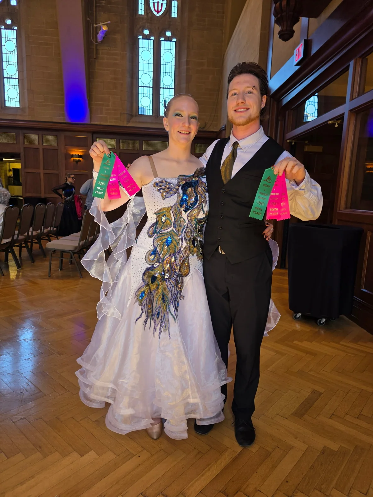Sara Angle wearing Latino Dancewears