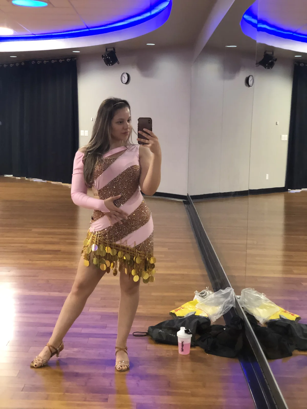 Shaylynn Graydon wearing Latino Dancewears