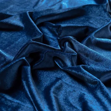 Velvet fabric sample