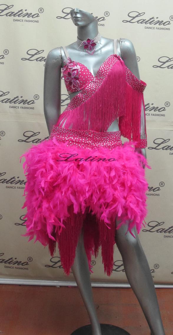 LATIN SALSA COMPETITION DRESS LDW (LT390A)