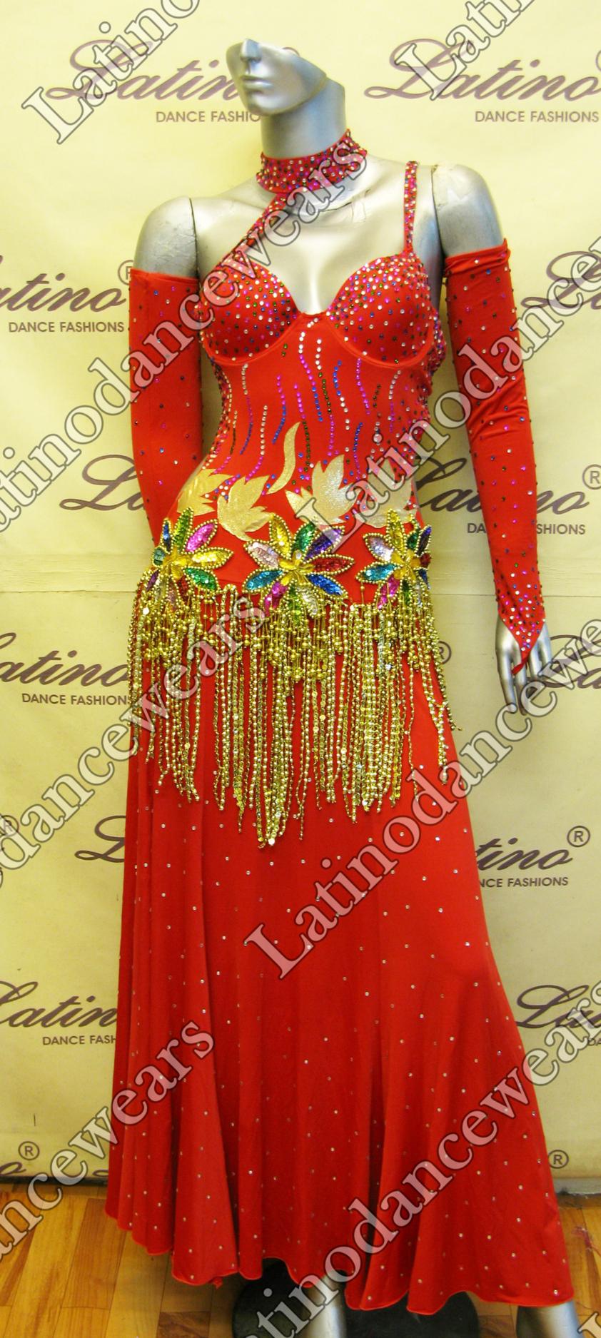 BALLROOM COMPETITION DRESS LDW (ST184)