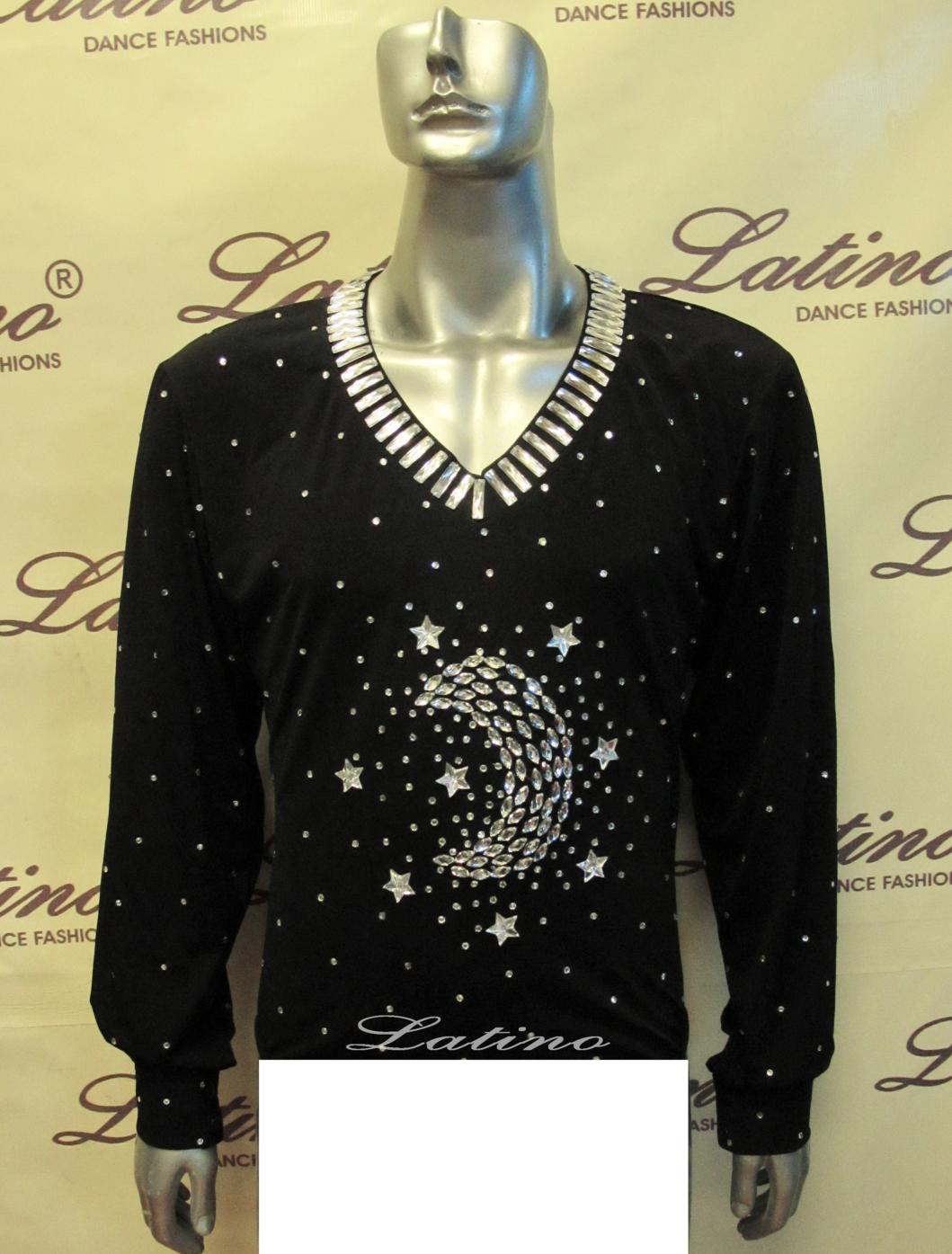 MEN'S LATIN SALSA SHIRT LDW SIZE M (BS7)