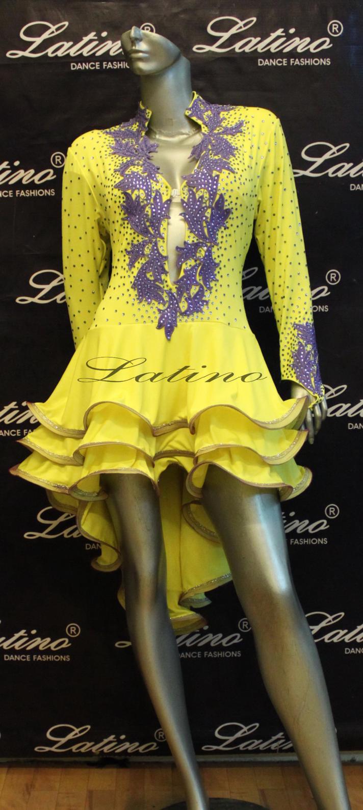 LATIN SALSA COMPETITION 2 IN 1 DRESS LDW (VL248)