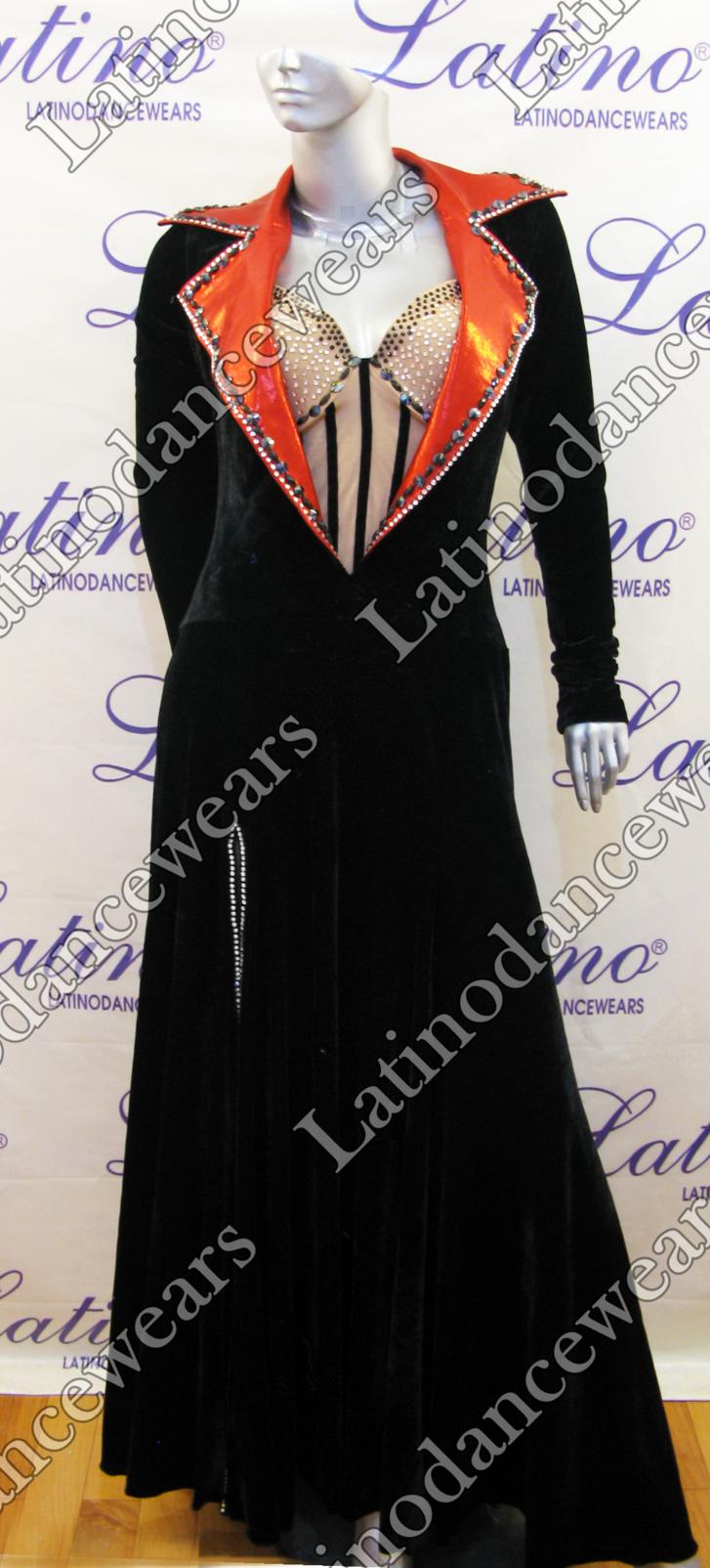 BALLROOM COMPETITION DRESS LDW (VS87)