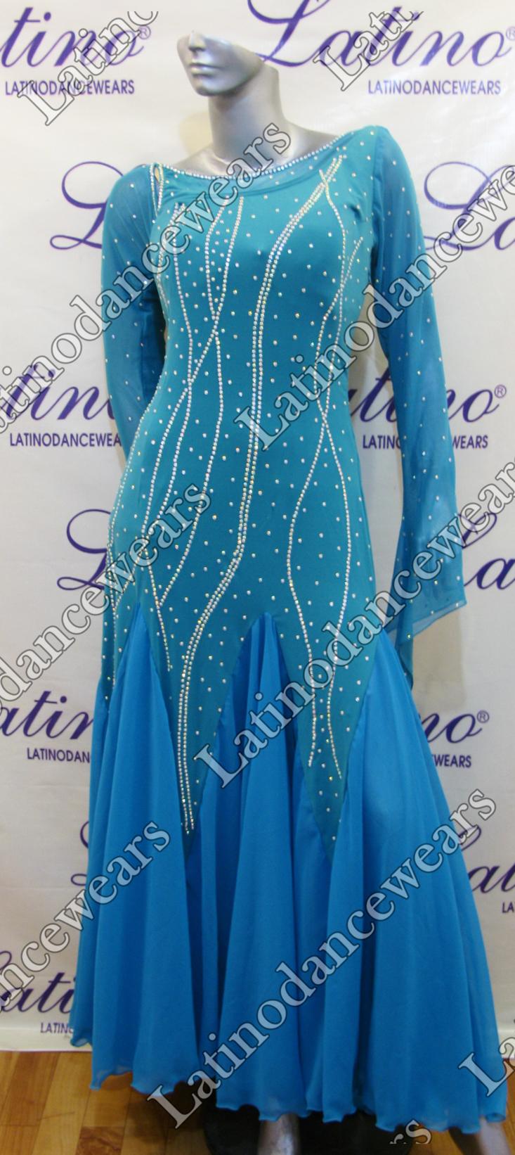 BALLROOM COMPETITION DRESS LDW (ST194)