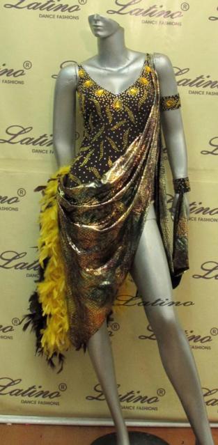 LATIN SALSA COMPETITION DRESS LDW (VL171)