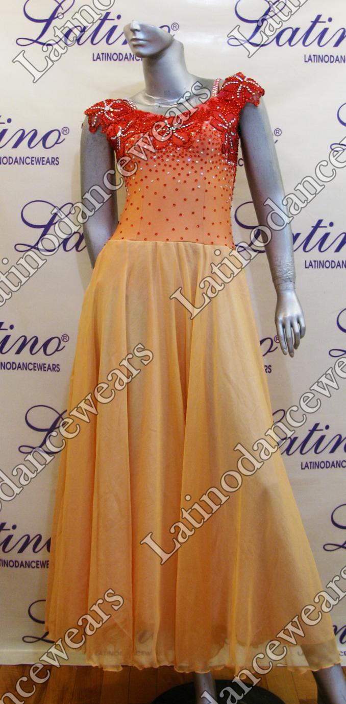 BALLROOM COMPETITION DRESS LDW (ST196)