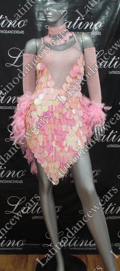 LATIN SALSA COMPETITION DRESS LDW (VL364)