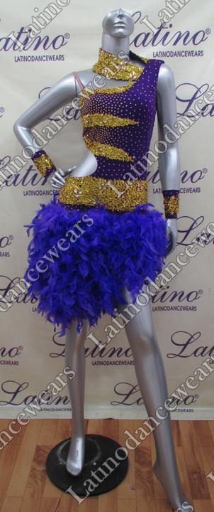 LATIN SALSA COMPETITION DRESS LDW (LS245)