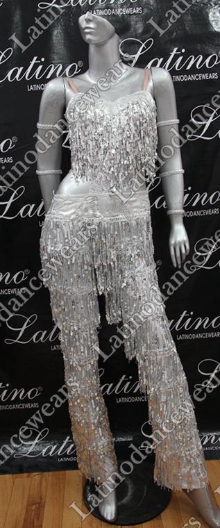 LATIN SALSA COMPETITION CATSUIT LDW (LT389E)