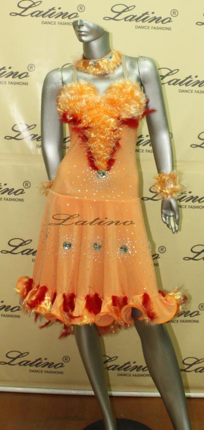 LATIN SALSA COMPETITION DRESS LDW (LS6) only on sale on