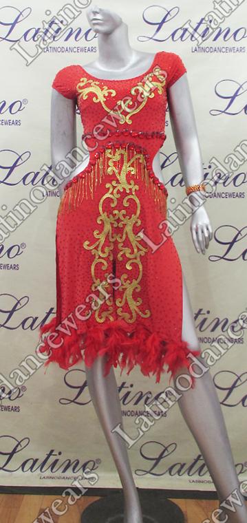 LATIN SALSA COMPETITION DRESS LDW (VL420)