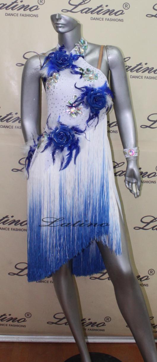 LATIN SALSA COMPETITION DRESS LDW (LS23) only on sale on