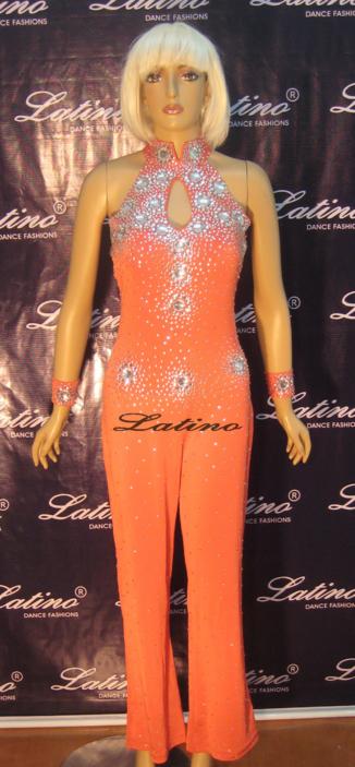 LATIN SALSA COMPETITION CATSUIT LDW (P23ST) only on sale on