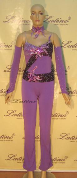 LATIN SALSA COMPETITION CATSUIT LDW (B68ST) only on sale on