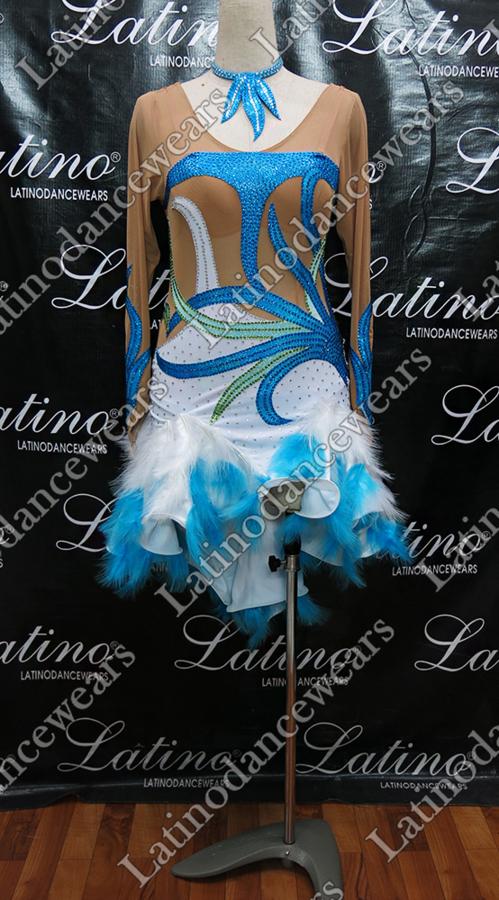 LATIN SALSA COMPETITION DRESS LDW (LS141A)