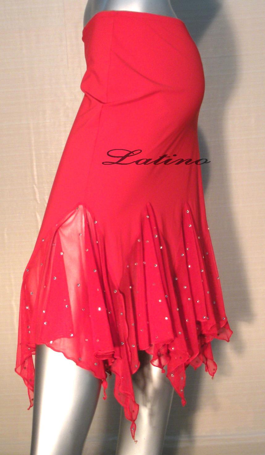 LATIN SALSA PRACTICE SKIRT LDW (TL1A)