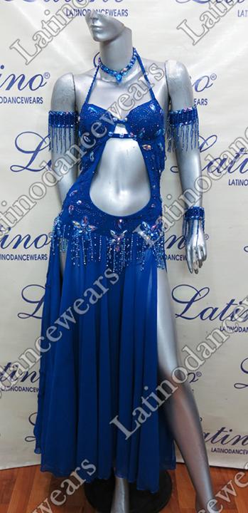 LATIN SALSA BELLY DANCE COMPETITION DRESS LDW (LS289)
