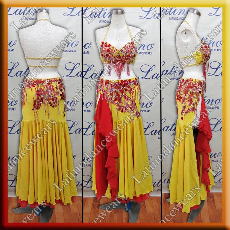 LATIN SALSA BELLY DANCE COMPETITION DRESS LDW (LT950)
