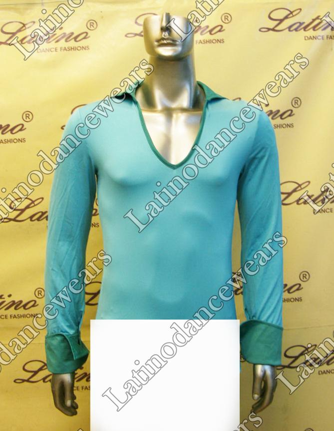 MEN'S LATIN SALSA SHIRT SIZE M LDW (B161)