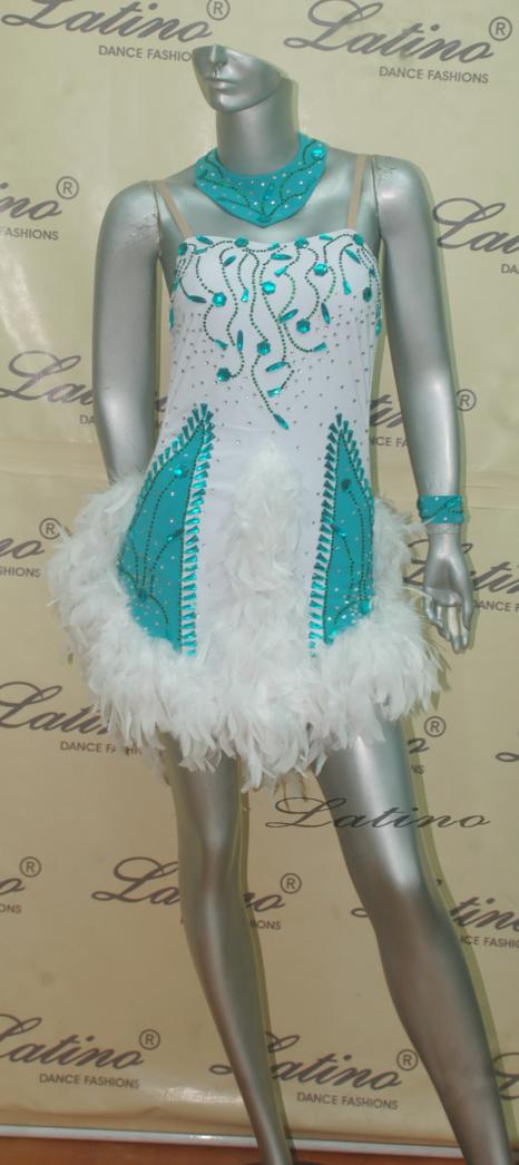 LATIN SALSA COMPETITION DRESS LDW (LS12) only on sale on