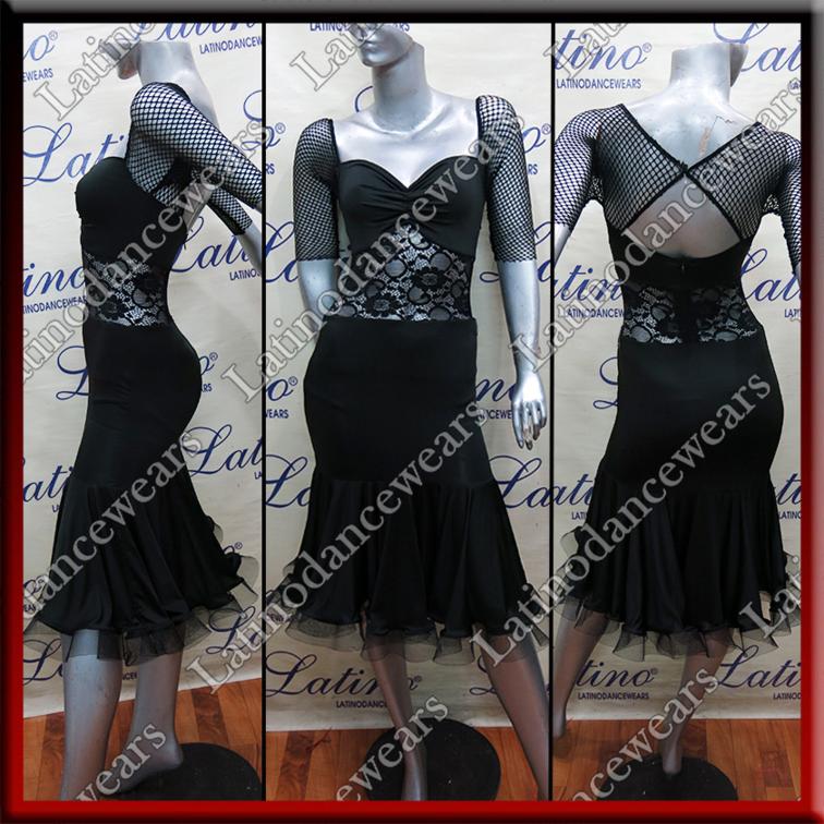 LATIN SALSA PRACTICE DRESS LDW (LT958)