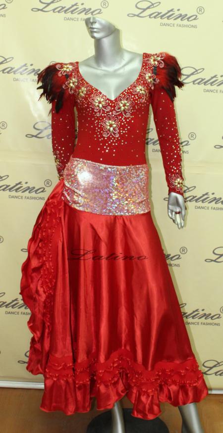 LATIN SALSA COMPETITION DRESS LDW (LT436) only on sale on