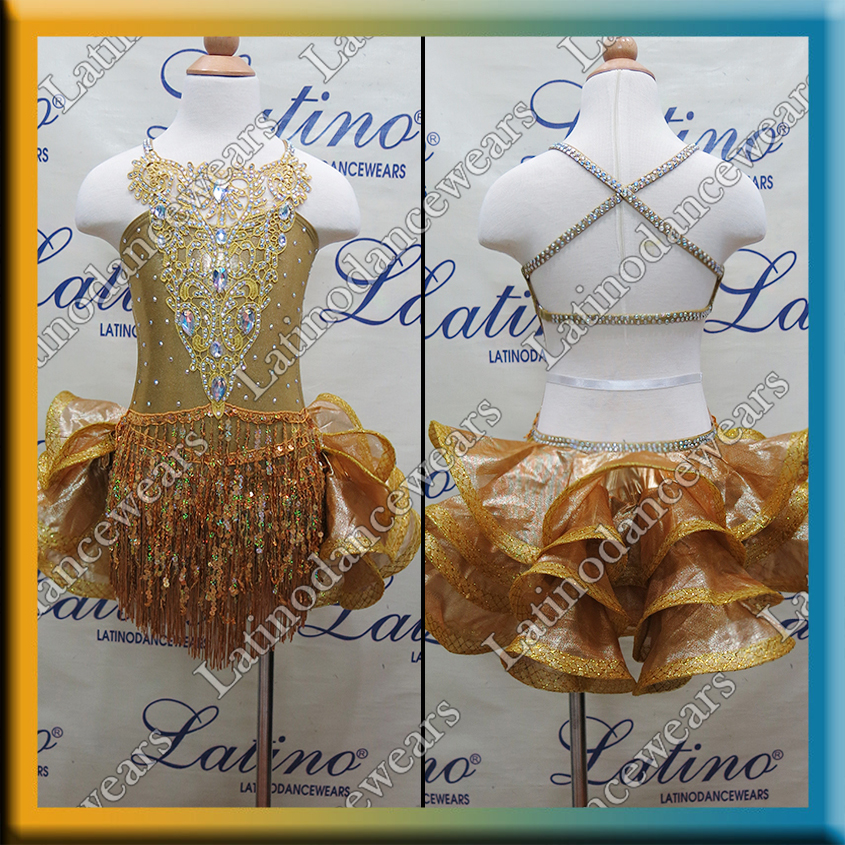 GIRL LATIN SALSA COMPETITION DRESS LDW (LK3)