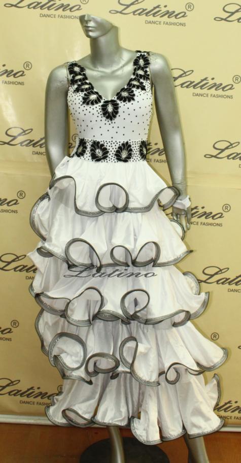 LATIN SALSA COMPETITION DRESS LDW (LT449) only on sale on