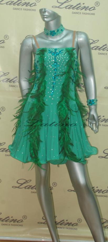 LATIN SALSA COMPETITION DRESS LDW (LS14) only on sale on