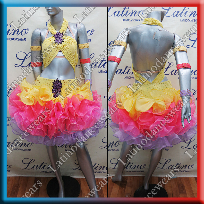 LATIN SALSA COMPETITION DRESS LDW (LS303)
