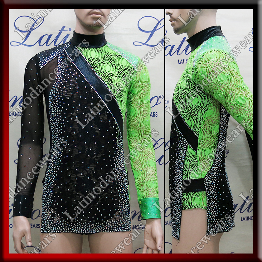 MAN LATIN SALSA SHIRT LDW (B288A)