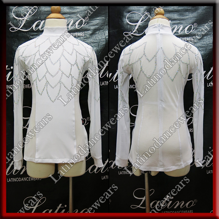 JUNIOR BOY LATIN SALSA SHIRT LDW (BK289)