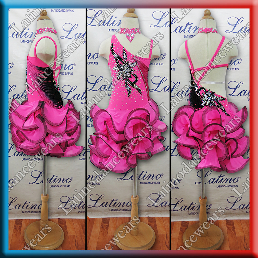 GIRL LATIN SALSA COMPETITION DRESS LDW (LK6)