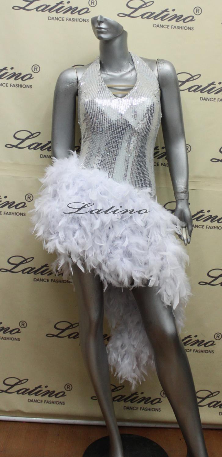 LATIN SALSA COMPETITION DRESS LDW (VL163) only on sale on