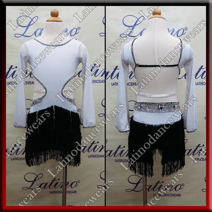 JUNIOR LATIN SALSA COMPETITION DRESS LDW (LK12)