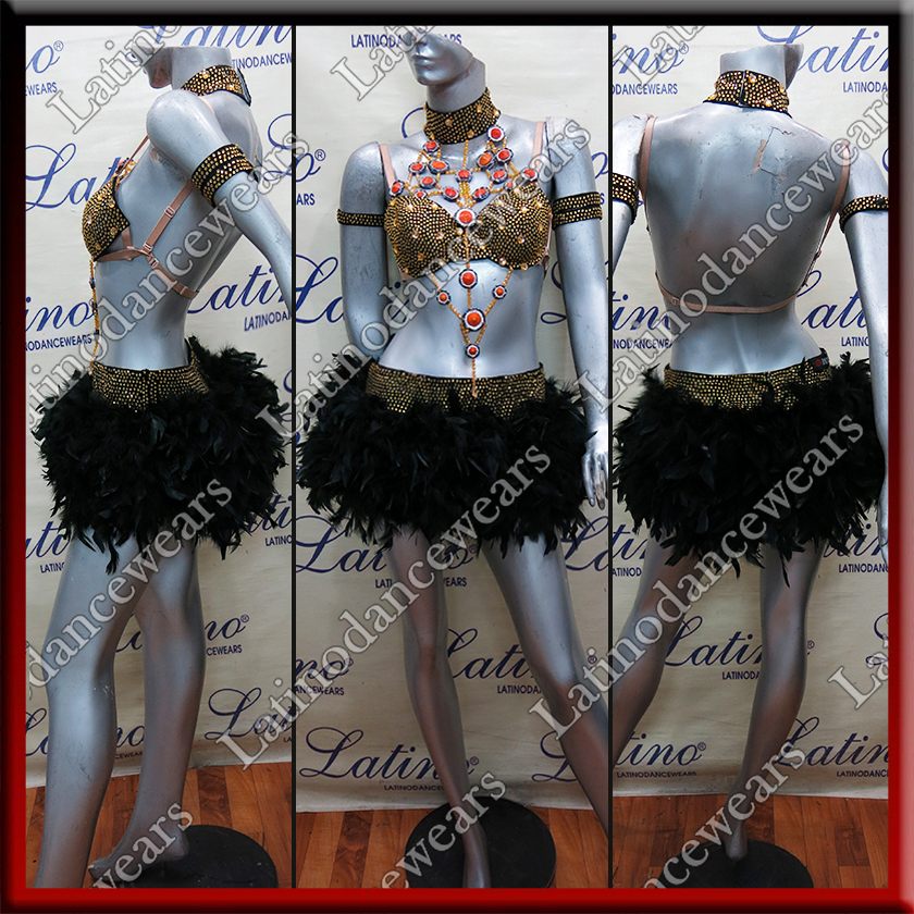 LATIN SALSA COMPETITION DRESS LDW (LS247A)
