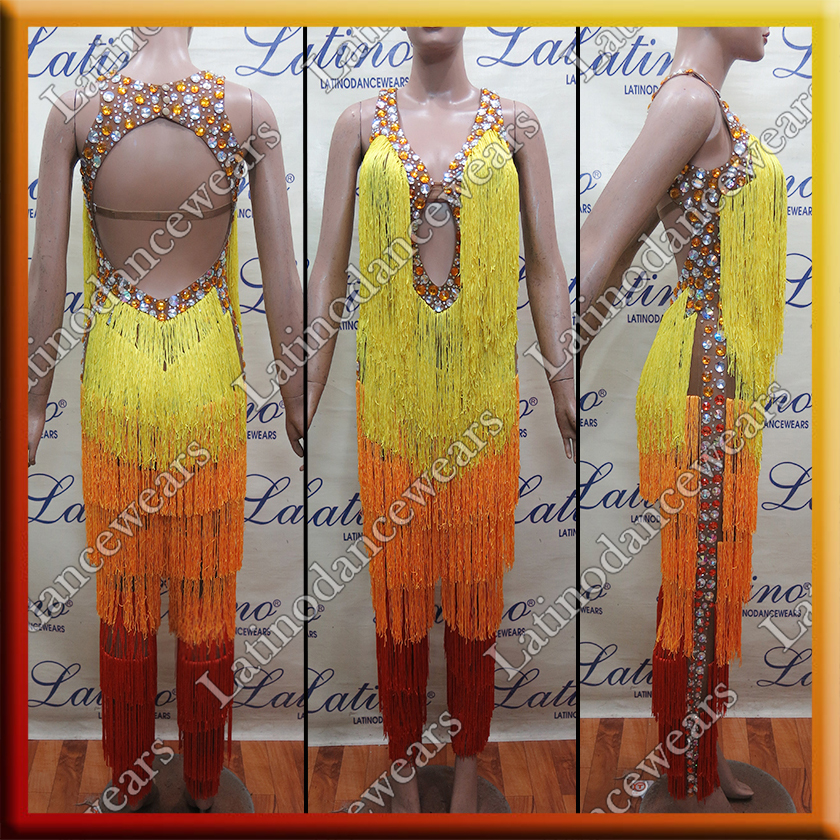 LATIN SALSA COMPETITION CATSUIT LDW (LT1006)