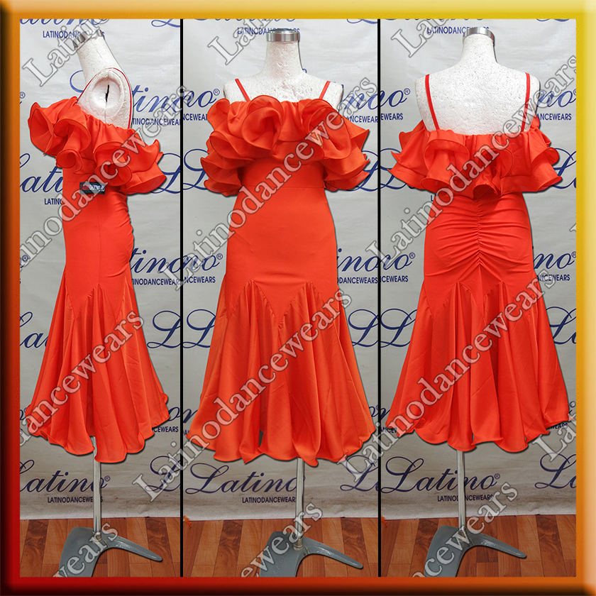 LATIN SALSA COMPETITION DRESS LDW (LT1018)