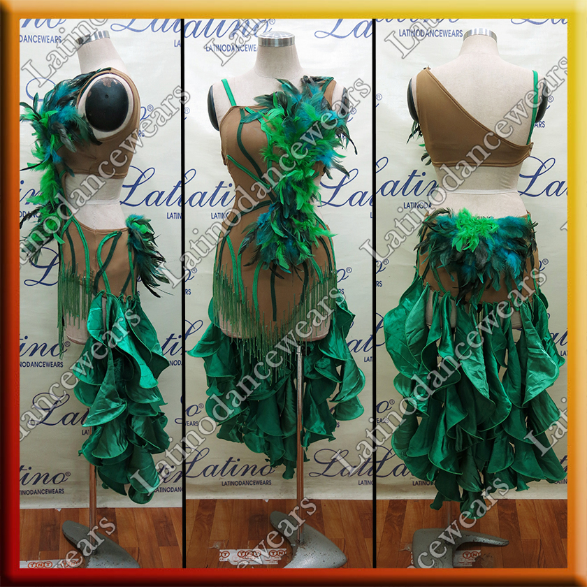 LATIN SALSA COMPETITION DRESS LDW (LT1027)