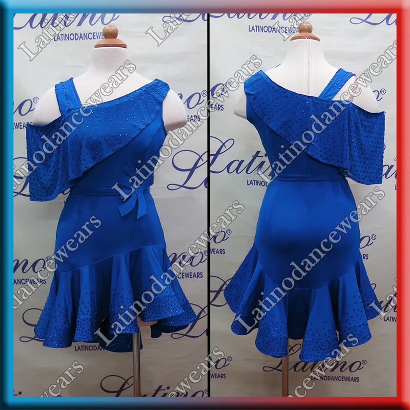 JUNIOR LATIN SALSA COMPETITION DRESS LDW (LK16)