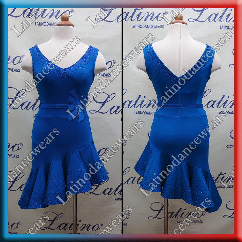 JUNIOR LATIN SALSA COMPETITION DRESS LDW (LK17)