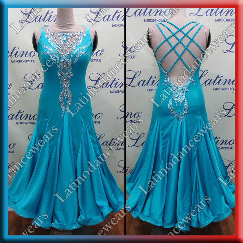BALLROOM COMPETITION DRESS LDW (ST296)